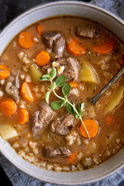 Beef Barley Stew 24oz - Fresh 'N Tasty - Naples Meal Prep