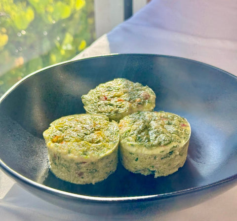 Cheesy Veggie Egg Muffins (3 per serving) - Fresh 'N Tasty - Naples Meal Prep