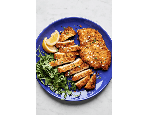 Chicken Milanese - Served W/Side of arugula & GF Citrus Vinaigrette - Fresh 'N Tasty - Naples Meal Prep