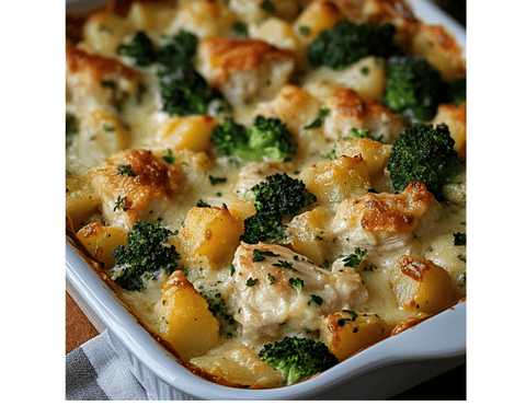 Family Dinner - Chicken Potato Broccoli Casserole - Fresh 'N Tasty - Naples Meal Prep