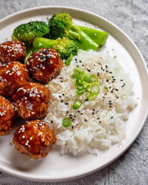 Teriyaki Chicken Meatballs - Fresh 'N Tasty - Naples Meal Prep