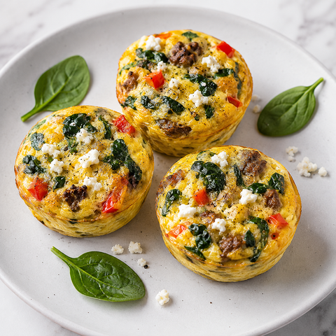 Cottage Cheese Egg Bites (3 per order)