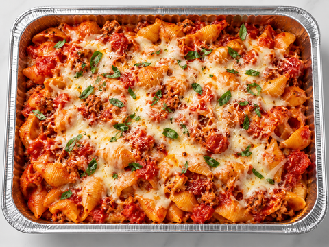 Family-Style Ground Turkey Pasta Bake