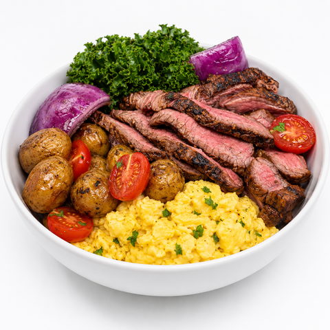 Steak & Eggs High-Protein Breakfast Bowl