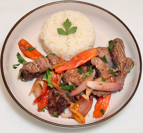 Peruvian Lomo Saltado (stir-fry Top Sirloin)