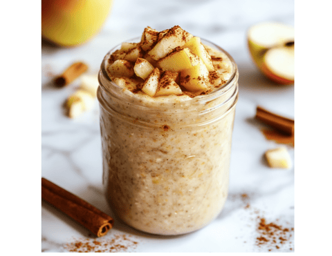 Apple Cinnamon Overnight Oats - Fresh 'N Tasty - Naples Meal Prep