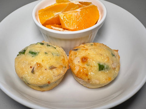 Asparagus, Turkey, and Gouda Power Muffins *Fruit on the side - Fresh 'N Tasty - Naples Meal Prep