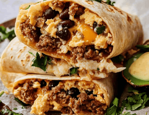Beefed - Up Burrito *chipotle sauce on the side - Fresh 'N Tasty - Naples Meal Prep