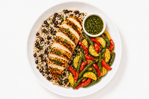 Bell & Evans Chimichurri Chicken Bowl (GF) - Fresh 'N Tasty - Naples Meal Prep