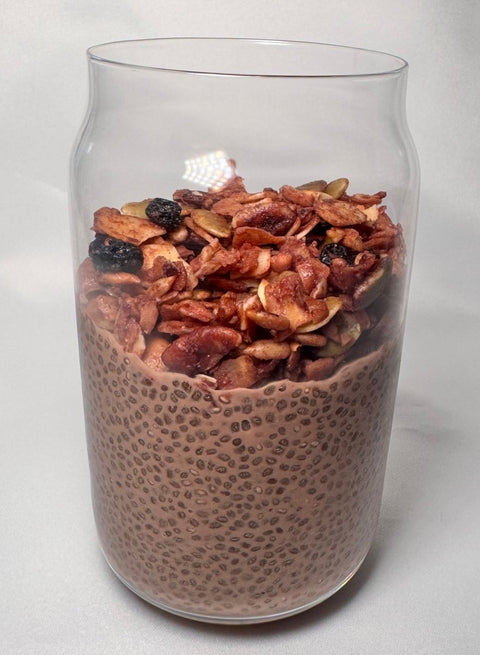 Chocolate Protein Powder Chia Pudding - Fresh 'N Tasty - Naples Meal Prep