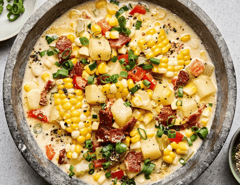 Corn Chowder 24oz - Fresh 'N Tasty - Naples Meal Prep