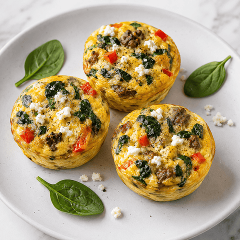 Cottage Cheese Egg Bites (3 per order) - Fresh 'N Tasty - Naples Meal Prep