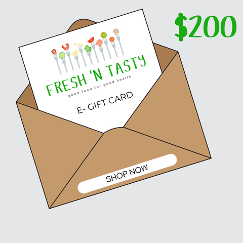 Fresh 'N Tasty Gift Card - Fresh 'N Tasty - Naples Meal Prep