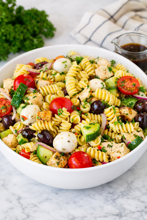 Gluten - Free Chicken Pasta Salad (Medium Bowl) - Fresh 'N Tasty - Naples Meal Prep