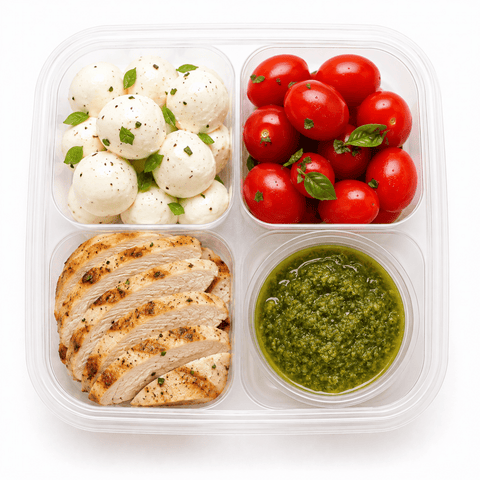 Grab & Go - Caprese Protein Box - Fresh 'N Tasty - Naples Meal Prep