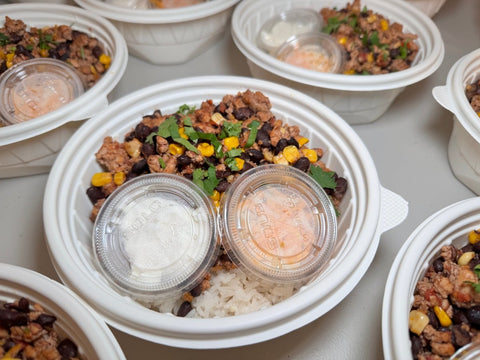 Ground Turkey Taco Bowl, Southwest Style - Fresh 'N Tasty - Naples Meal Prep