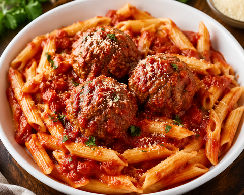 Italian Meatball Penne Bowl - Fresh 'N Tasty - Naples Meal Prep