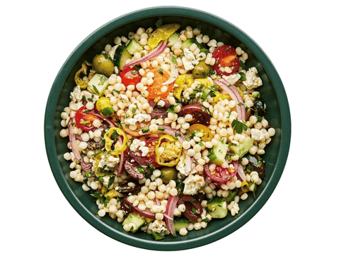 Mediterranean Couscous Salad W/ Grilled Chicken Breast (Medium) - Fresh 'N Tasty - Naples Meal Prep
