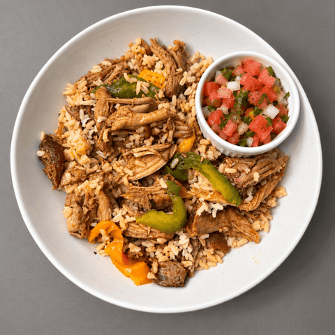 Pork Fajitas Bowl - Fresh 'N Tasty - Naples Meal Prep