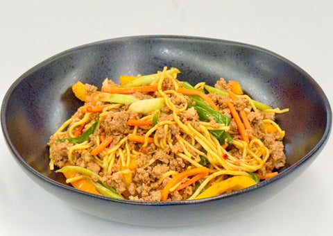Savory Ground Turkey Chow Mein - Fresh 'N Tasty - Naples Meal Prep
