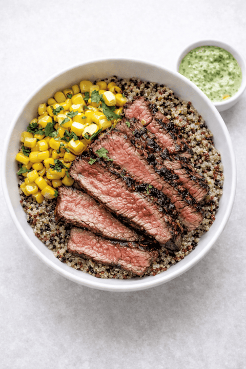 Southwest Steak & Quinoa Bowl GF - Fresh 'N Tasty - Naples Meal Prep