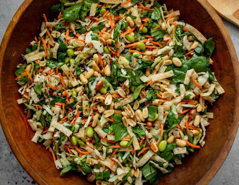 Thai Crunch Salad - Pick your protein - Fresh 'N Tasty - Naples Meal Prep