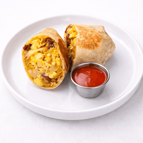 Traditional Breakfast Burrito *Hot sauce on the side - Fresh 'N Tasty - Naples Meal Prep