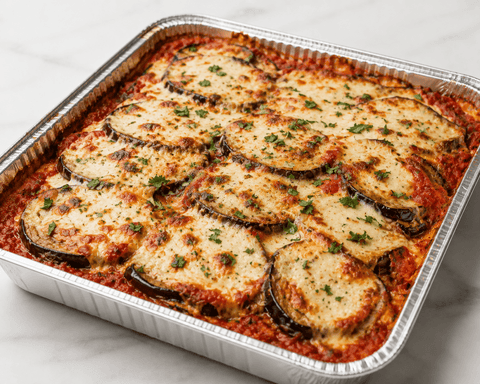 Turkey Eggplant Lasagna Bake (Serves 4) - Fresh 'N Tasty - Naples Meal Prep