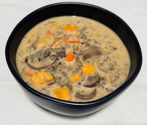 Wild Rice Mushrooms and Coconut Milk Soup 24oz - Fresh 'N Tasty - Naples Meal prep